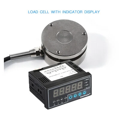 Load Cell Sensor with Indicator Display Alarm Value Relay Outputs Unit:G KG T KN - Image 1 of 4