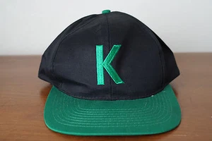 Cappello Berretto Snapback Vintage Kool Mentolo Sigarette Ricamato K Spellout Logo - Foto 1 di 6