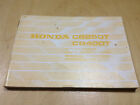 Honda CB 250 T, CB 400 T Manuale Istruzioni/Armatoriale Manuale (1977)