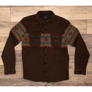 NWT Men's Roark Nordsman Cotton Heavyweight Long Sleeve Flannel Shirt- Medium - Picture 1 of 5