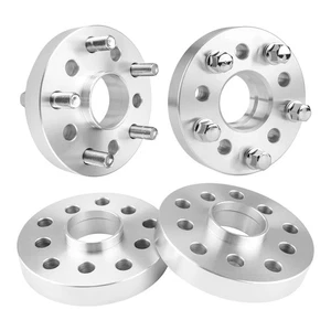4x 25mm Wheel Spacer 5x100mm/5x112mm 57.1mm M14x1.5 For VW Passat 2012-2021 - Picture 1 of 13