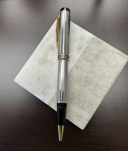 Xezo Incognito Platinum R , 18k Gold Plated Rollerball Pen Limited (One of 500) - Picture 1 of 12