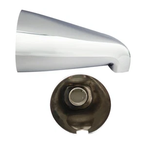 E531-1F-26 5-1/4" Standard Front Connection Tub Spout, Polished Chrome - Picture 1 of 5