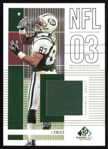 2003 SP Game Used Laveranues Coles #159 Washington Redskins - Picture 1 of 2
