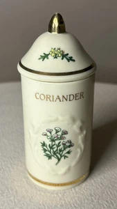 Vintage CORIANDER The Lenox Spice Garden 1992 Fine Porcelain Gewürzdose - Bild 1 von 4