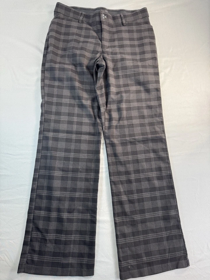 Pantalón Lee Para Mujer Flex Motion Calce Regular Tiro Medio Negro Cuadros 8 Mediano Foto 1 de 4