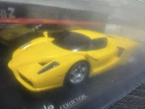 Kyosho Mini-Z Body Enzo Ferrari Yellow Auto Scale Collection - Picture 1 of 8