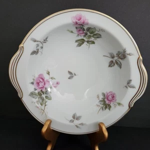Rosa By Noritake 10 1/2" Round Vegetable Bowl Gold Trim - Picture 1 of 8