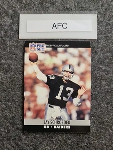 1990 Pro Set - Jay Schroeder #548 - Picture 1 of 2