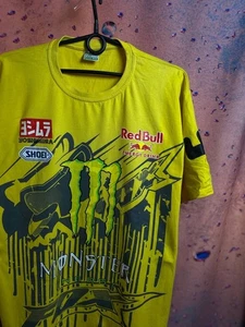 Camiseta de carreras Youshimura Red Bull Monster Energy de colección - Imagen 1 de 6