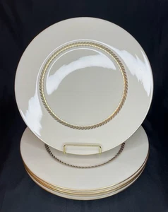 5er Set Lenox IMPERIAL 10" Speiseteller Goldrand - Bild 1 von 24