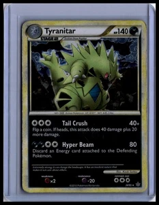 2010 Pokémon Unleashed Tyranitar #26/95 - Picture 1 of 2