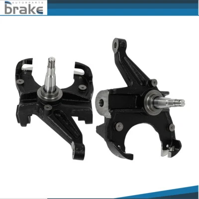 Kit de descenso de husillo de caída delantero 2X 2,5" con rotor de 1" para Chevrolet C10 1973-1987 Foto 1 de 4