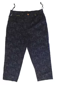 Lauren Ralph Lauren Naval Prints Chino Pants Womens Size 16 Blue - Picture 1 of 6