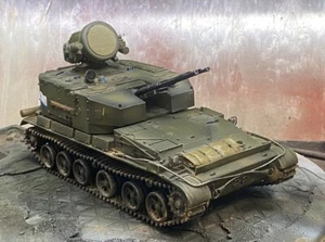 1/35 Russian ZSU-37-2 SHILKA Self-Propelled Anti-Aircraft Gun Display Model - Picture 1 of 18