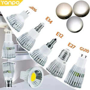Dimmable GU10 MR16 E12 GU5.3 E27 E14 6W 9W 12W LED Spotlight Bulbs White Lamp RG - Picture 1 of 16