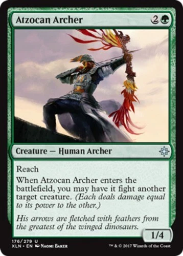 4 Atzocan Archer ~ Near Mint Ixalan 4x x4 Playset MTG Magic UltimateMTG Green Ca - Image 1 of 1