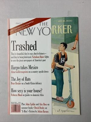 The New Yorker Magazine July 2000 - Denis Johnson Foto 1 de 4