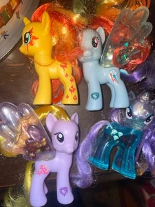 G4 My Little Pony MLP 3.5" Water Cuties Lot Hasbro - Picture 1 of 5