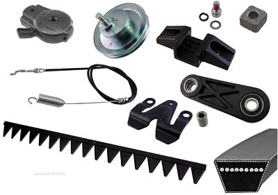 AL-KO BM 870 875 I II Messer Mitnehmer Keilriemen Pleuel Ersatzteile Balkenmäher