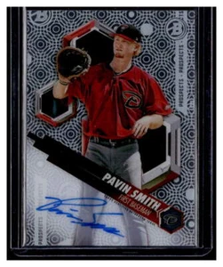 2018 Bowman High Tek Prospect Autograph #PHTPS PAVIN SMITH AUTO DIAMONDBACKS - Picture 1 of 2