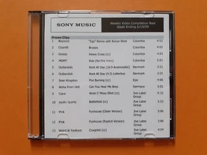 Promo only DVD test press: STONE ROSES / WHITNEY HOUSTON /MANIC STREET PREACHERS - Picture 1 of 2