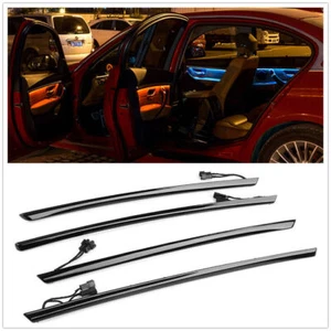 Ambient Light Lamp LED Interior Panel Door Atmosphere Decor Black For BMW F30 CO - Picture 1 of 6