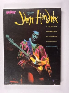 In Deep With Jimi Hendrix Songbook Original Paperback By Andy Aledort 1995 - Picture 1 of 14