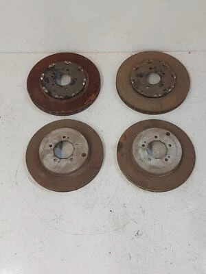 2014 MITSUBISHI LANCER Front Rear LH RH Brake Rotor Rotors Set (2 Piece fronts) - Image 1 of 3