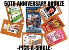 2017 Wacky Packages 50th Anniversary "COMPLETE YOUR SET" Bronze Sticker -PICK 1-