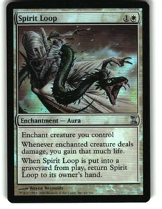 Magic the Gathering - Time Spiral Spirit Loop 2021 42 Uncommon Foil - Picture 1 of 2