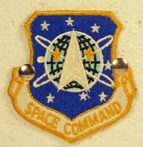 USAF US Air Force Space Command Full Colored Insignia Badge Patch V 1 - Bild 1 von 1