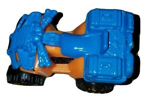 ATV Vehicle.  Blue and Orange.  By Mattel.  