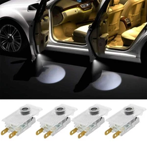 4pcs LED Car Door Light Projector Courtesy Ghost Shadow Lamp For Mercedes Benz E - Picture 1 of 11