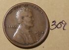 1924-S Lincoln Wheat Cent        #309