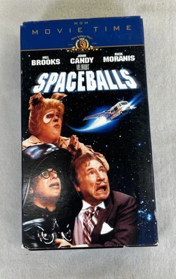 Spaceballs 1987 VHS Mel Brooks, John Candy, Rick Moranis (2000 Release) Chrty Foto 1 de 4