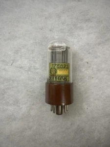 Firve Marconi 6SL7 CV569 ECC35 VT-229 Brown Base D Getter NOS Tested Balanced - Picture 1 of 7