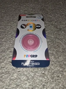 Brand New PopSockets Plant-Based PopGrip Cell Phone Grip & Stand - Pink Rose - Zdjęcie 1 z 1