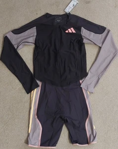 Adidas Pro Elite Team Promo LS Speedsuit 2024 Purple IN1130 Mens Size Large - Picture 1 of 5
