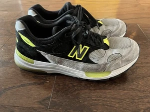 New Balance 992 Made In USA Grey Volt Men’s Size 10.5 M992TQ - Picture 1 of 8