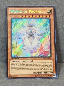 Yugioh World of Prophecy JOTL-EN028 Secret Rare 1st Edition VLP - Picture 1 of 5
