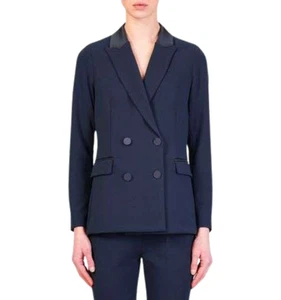 VICOLO Giacca donna TD0578 BLU doppiopetto blu navy - Imagen 1 de 2