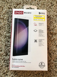 ZAGG Bouclier Invisible Fusion Curve Samsung Galaxy s23 Ultra - Photo 1 sur 2