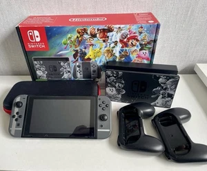Nintendo Switch Smash Bros Edition OVP/ Speicherkarte 64Gb / Tasche und mehr ! - Bild 1 von 9