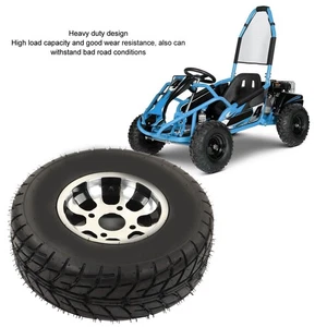 ˘21x7‑10 Tire With Hub Heavy Duty Integrated Mounting Tire Wheels For ATV UTV Go - Picture 1 of 12