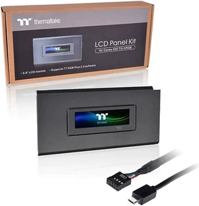 Thermaltake Ceres Series Black LCD Panel Kit, 3.9" LCD Display, Supported by TT - Afbeelding 1 van 1