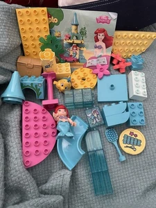 LEGO Duplo 10922 Ariel’s Undersea Castle Disney Princess Complete Set Flounder - Picture 1 of 9