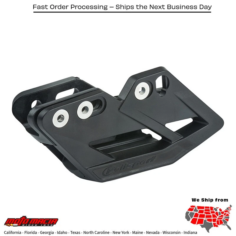 GUÍA CADENA RENDIMIENTO NEGRA HONDA CRF450RX 2017-2018 HONDA CRF450R 2007-2019 Foto 1 de 1