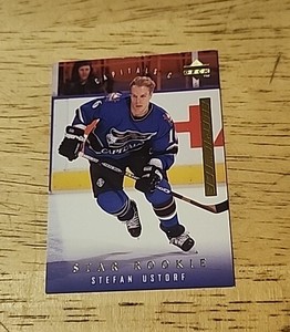 1996 Hockey Trading Card Stefan Ustorf Star Rookie Electric Ice Capitals #502