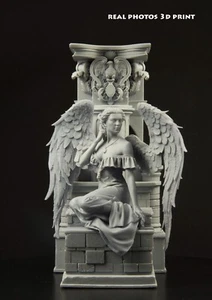 Figura de resina. Miniatura de 75mm. RAVEN GIRL. Escala 1/24. Lista para pintar. - Imagen 1 de 10